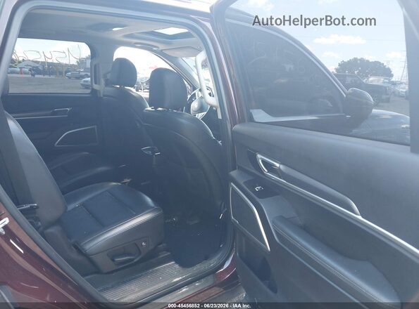 5XYP64HCXLG028826 2020 KIA TELLURIDE Red VIN կոդի պիտակի տեսք