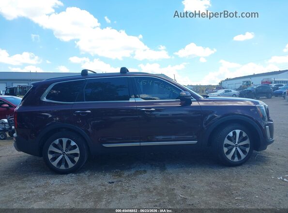 5XYP64HCXLG028826 2020 KIA TELLURIDE Red Սալոնի հետևի տեսք