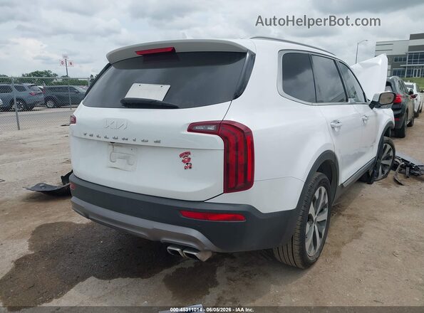 5XYP64HCXNG263794 2022 KIA TELLURIDE White Rear right