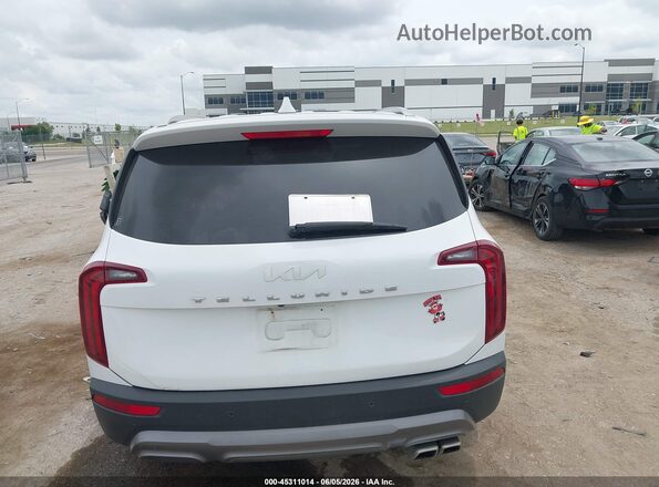 5XYP64HCXNG263794 2022 KIA TELLURIDE White 