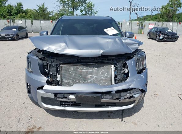5XYP6DGC0PG407776 2023 KIA TELLURIDE Gray Вид задньої частини салону