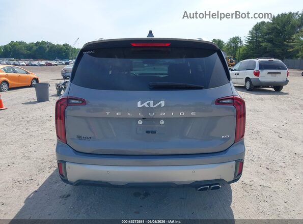 5XYP6DGC0PG407776 2023 KIA TELLURIDE Gray 