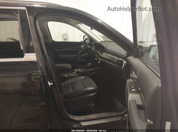 5XYP6DGC0RG517505 2024 KIA TELLURIDE Black Widok wnętrza z przodu