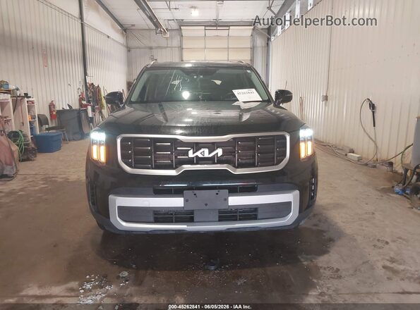 5XYP6DGC0RG517505 2024 KIA TELLURIDE Black Widok zestawu wskaźników