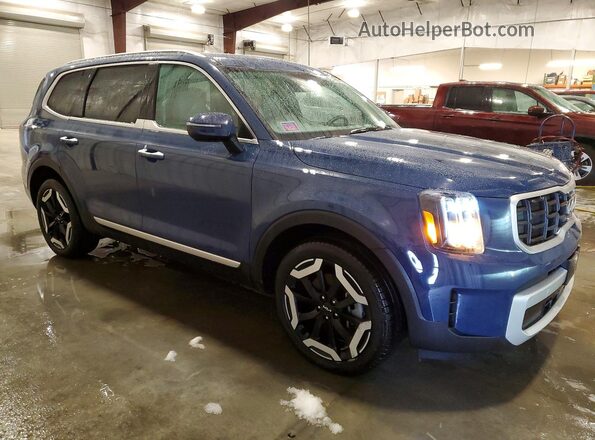 5XYP6DGC0RG531985 2024 KIA TELLURIDE Blue წინა მარჯვენა