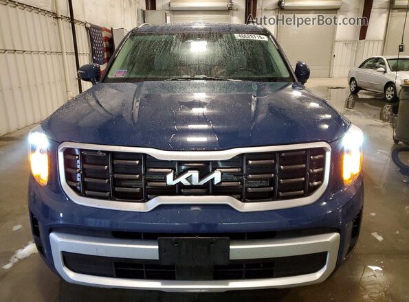 5XYP6DGC0RG531985 2024 KIA TELLURIDE Blue წინა ხედი