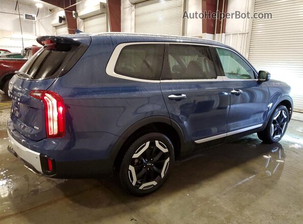 5XYP6DGC0RG531985 2024 KIA TELLURIDE Blue უკანა მარჯვენა