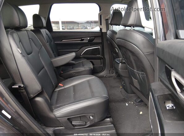 5XYP6DGC0SG602656 2025 KIA TELLURIDE Black Vista de la etiqueta del VIN