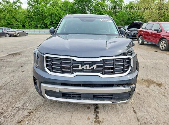 5XYP6DGC1PG346163 2023 KIA TELLURIDE Gray Widok z przodu