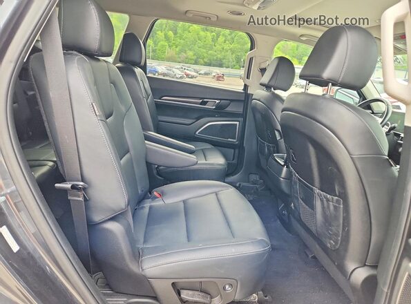 5XYP6DGC1PG346163 2023 KIA TELLURIDE Gray Widok wnętrza z tyłu