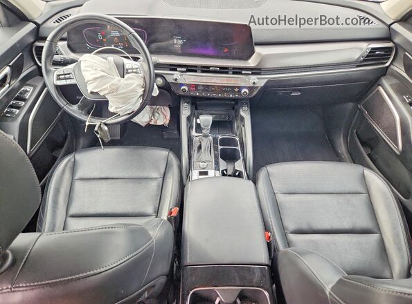 5XYP6DGC1PG346163 2023 KIA TELLURIDE Gray Widok deski rozdzielczej