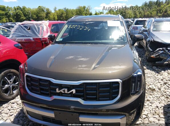 5XYP6DGC2PG344129 2023 KIA TELLURIDE Зеленый 