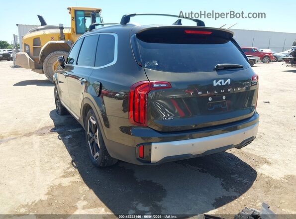 5XYP6DGC2RG523919 2024 KIA TELLURIDE Черный Задняя левая четверть