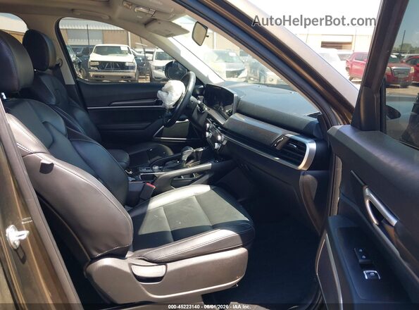 5XYP6DGC2RG523919 2024 KIA TELLURIDE Черный Вид салона спереди
