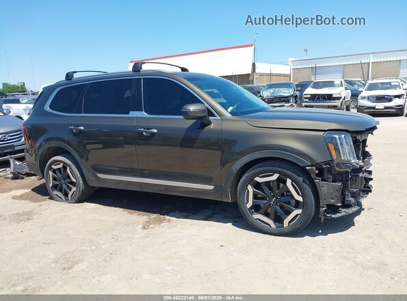 5XYP6DGC2RG523919 2024 KIA TELLURIDE Черный Панорамный вид салона 360°