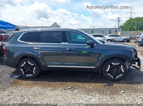 5XYP6DGC2RG556886 2024 KIA TELLURIDE Gray Rear interior view
