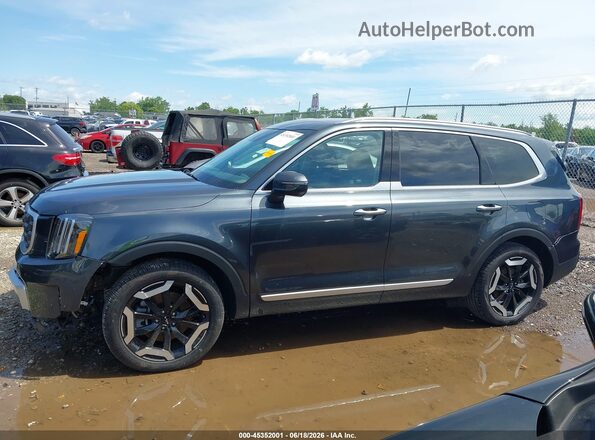 5XYP6DGC2RG556886 2024 KIA TELLURIDE Gray 360 interior view
