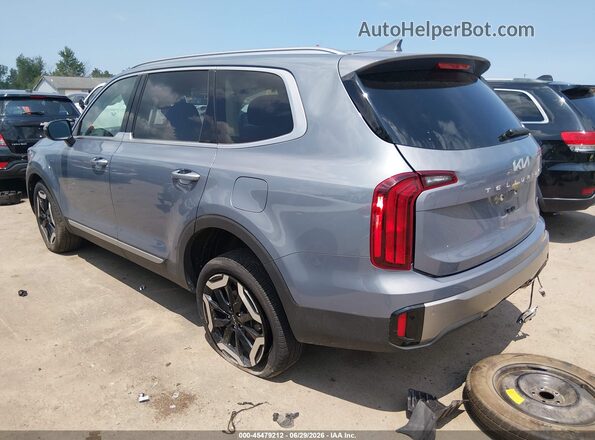 5XYP6DGC4SG569905 2025 KIA TELLURIDE Silver Задня ліва чверть