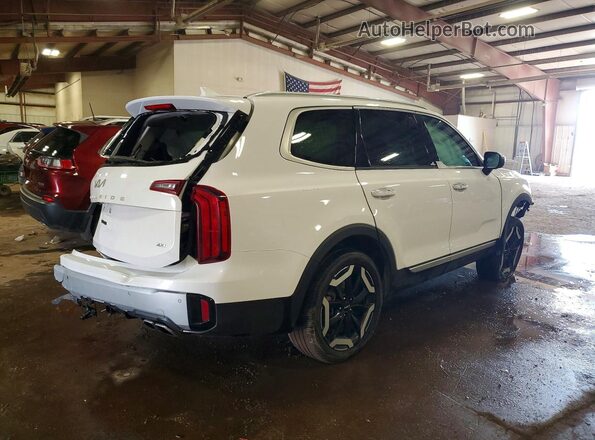 5XYP6DGC5RG477017 2024 KIA TELLURIDE Белый Задняя правая четверть