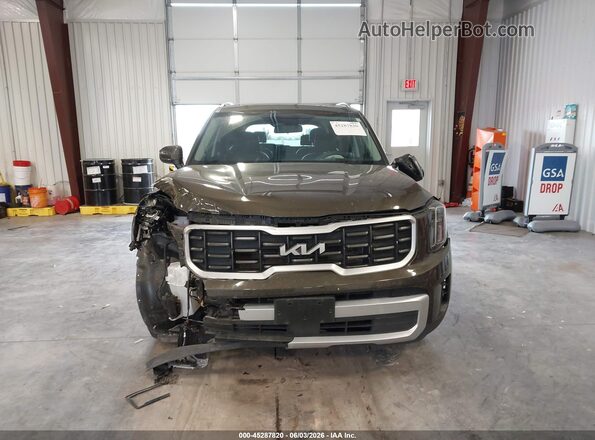 5XYP6DGC6RG561458 2024 KIA TELLURIDE Brown Սարքավորումների վահանակի տեսք