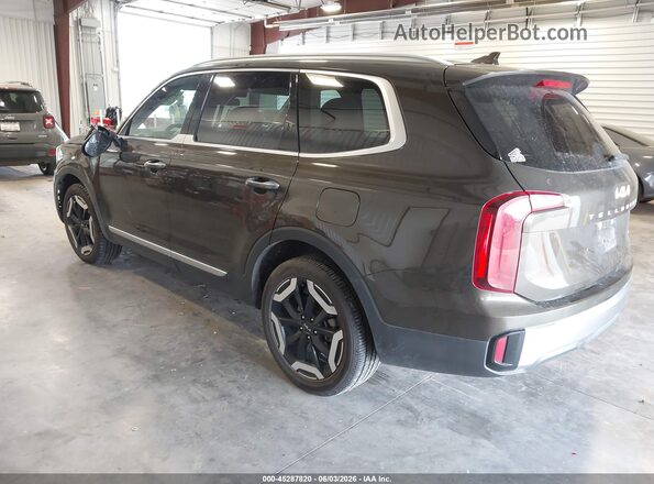 5XYP6DGC6RG561458 2024 KIA TELLURIDE Brown Հետևի ձախ
