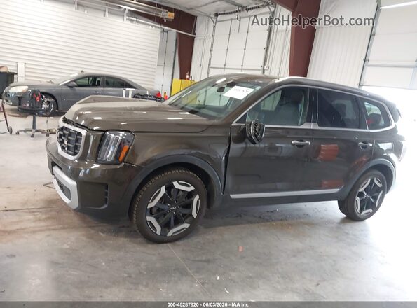 5XYP6DGC6RG561458 2024 KIA TELLURIDE Brown Սալոնի 360 աստիճան տեսք