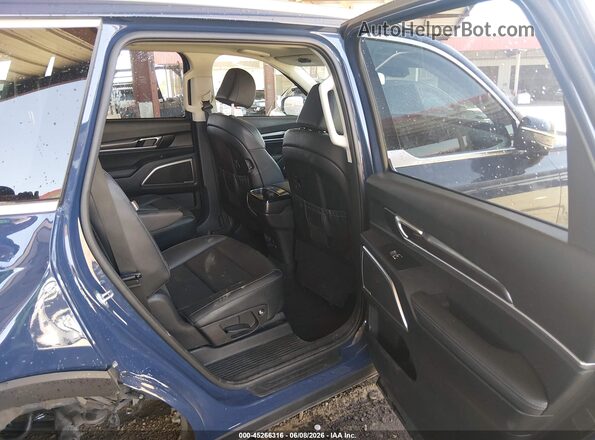 5XYP6DGC6SG597348 2025 KIA TELLURIDE Blue VIN կոդի պիտակի տեսք