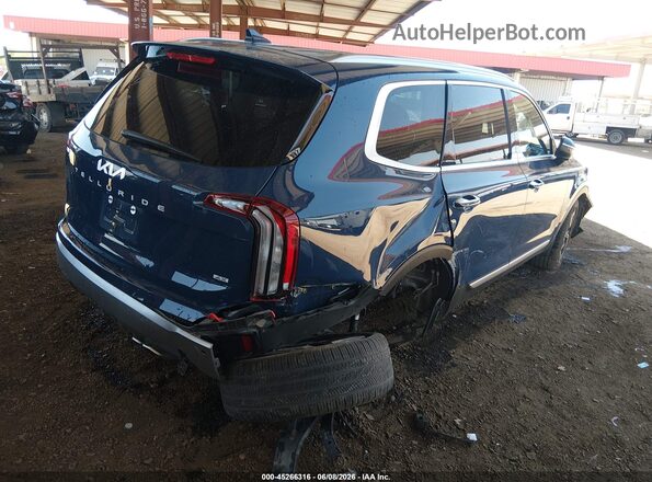5XYP6DGC6SG597348 2025 KIA TELLURIDE Blue Դիմացի տեսք