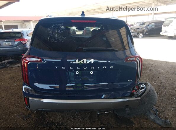 5XYP6DGC6SG597348 2025 KIA TELLURIDE Blue 