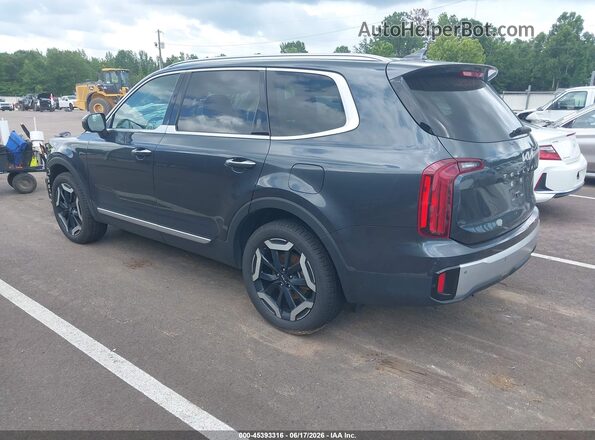 5XYP6DGC9RG478915 2024 KIA TELLURIDE Серый Задняя левая четверть