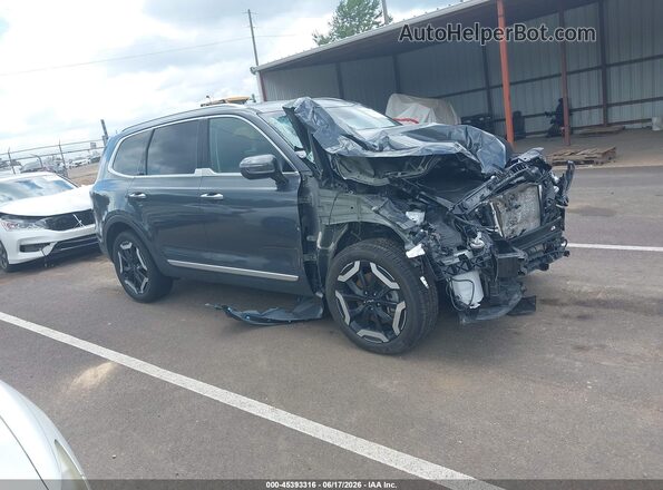 5XYP6DGC9RG478915 2024 KIA TELLURIDE Серый Вид задней части салона