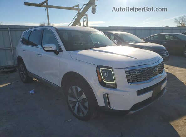 5XYP6DHC0MG154596 2021 KIA TELLURIDE White Delantero derecho