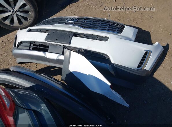 5XYP6DHC1LG040797 2020 KIA TELLURIDE White Instrument cluster view