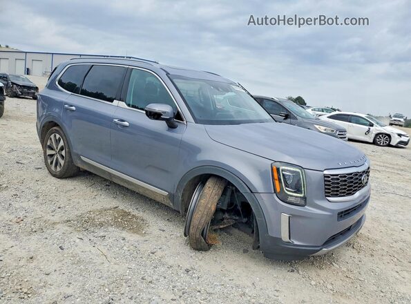 5XYP6DHC2MG106307 2021 KIA TELLURIDE Gray 