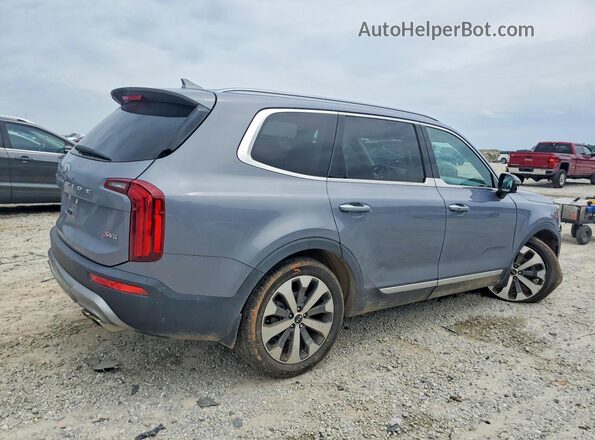 5XYP6DHC2MG106307 2021 KIA TELLURIDE Gray 