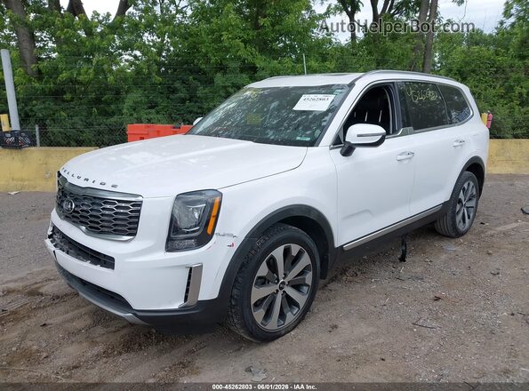 5XYP6DHC2MG152591 2021 KIA TELLURIDE White Передня ліва чверть