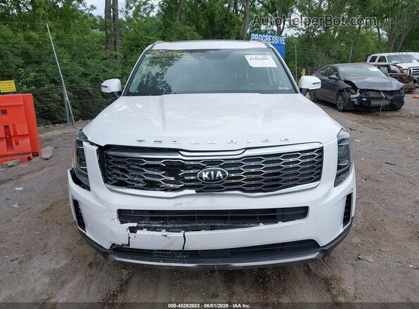 5XYP6DHC2MG152591 2021 KIA TELLURIDE White Вид щитка приладів