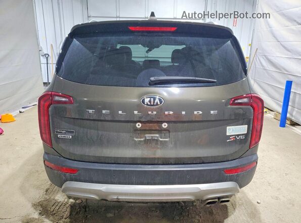 5XYP6DHC4LG095552 2020 KIA TELLURIDE Коричневый 