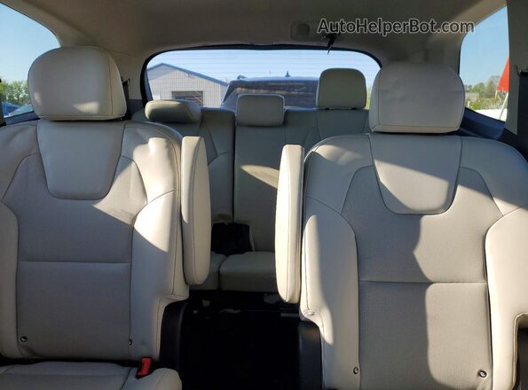 5XYP6DHC4NG249101 2022 KIA TELLURIDE Black უკანა სავარძლების ხედი