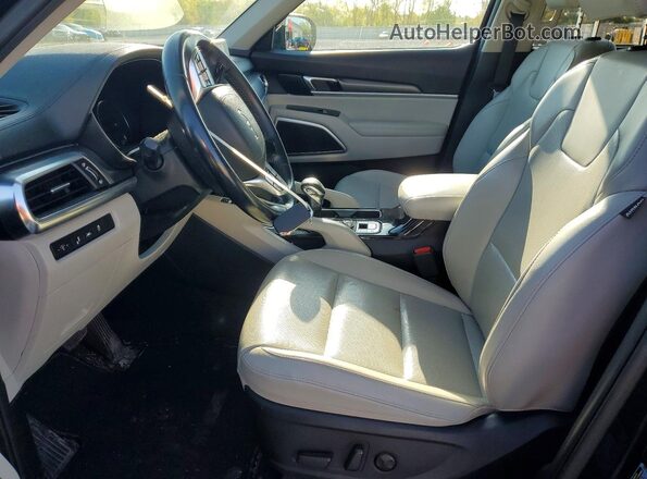 5XYP6DHC4NG249101 2022 KIA TELLURIDE Black წინა სალონის ხედი