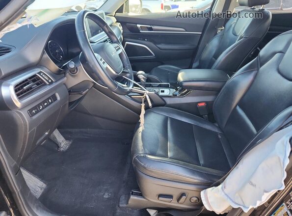 5XYP6DHC5NG199762 2022 KIA TELLURIDE Black Вид салону спереду