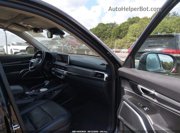 5XYP6DHC5NG258969 2022 KIA TELLURIDE Black Вид салону спереду