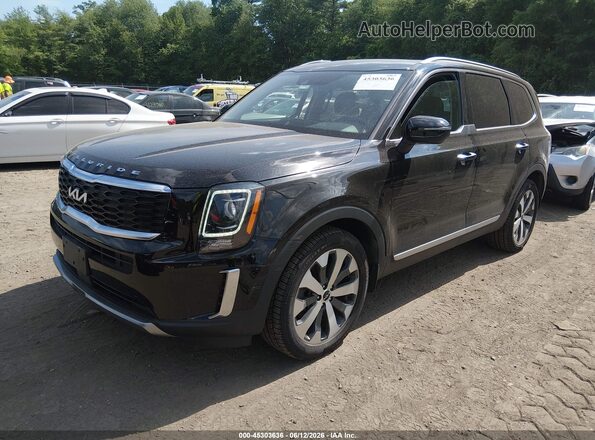 5XYP6DHC5NG258969 2022 KIA TELLURIDE Black Передня ліва чверть