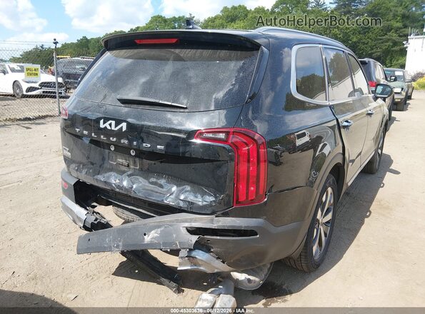 5XYP6DHC5NG258969 2022 KIA TELLURIDE Black Задня права чверть