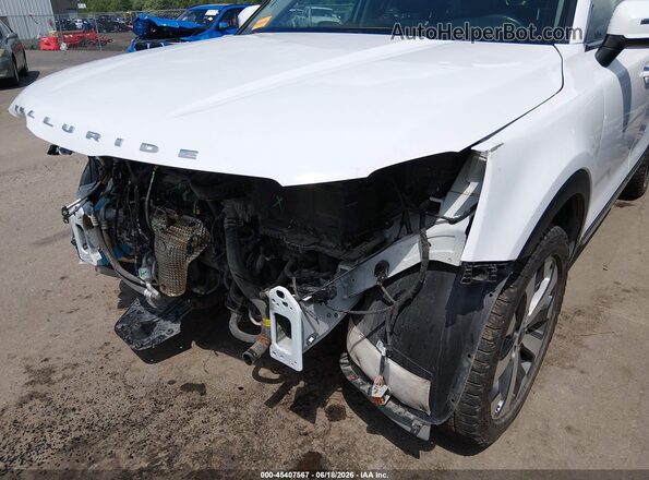 5XYP6DHC5NG294208 2022 KIA TELLURIDE Белый Вид спереди