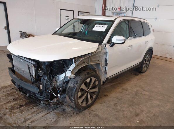 5XYP6DHC7LG033451 2020 KIA TELLURIDE White Przód lewy