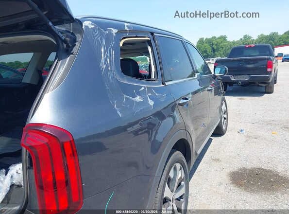 5XYP6DHC7LG035443 2020 KIA TELLURIDE Gray Vista frontal