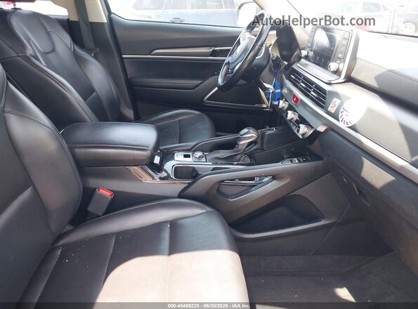 5XYP6DHC7LG035443 2020 KIA TELLURIDE Gray Vista interior delantera