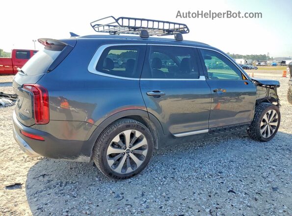 5XYP6DHC8LG065468 2020 KIA TELLURIDE Gray Trasero derecho
