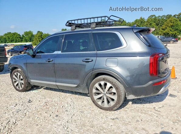 5XYP6DHC8LG065468 2020 KIA TELLURIDE Gray Trasero izquierdo